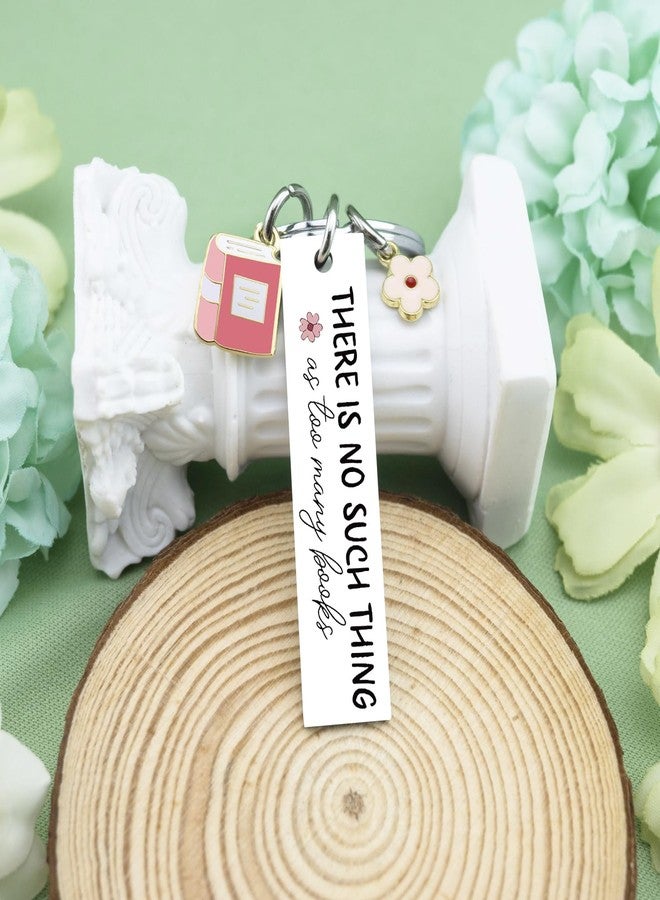 igvean Book Lover Gifts Bookish Keychain Unique Gifts for Book Lovers Reading Gift Christmas Birthday Gift for Readers Reading Accessories Librarian Bookish Author Present - Image 5